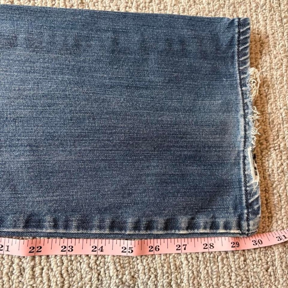 Levi's Retro Bootcut Flare Lift 544 Women 4 S Faded Distressed Ripped Y2K Style - Picture 8 of 8